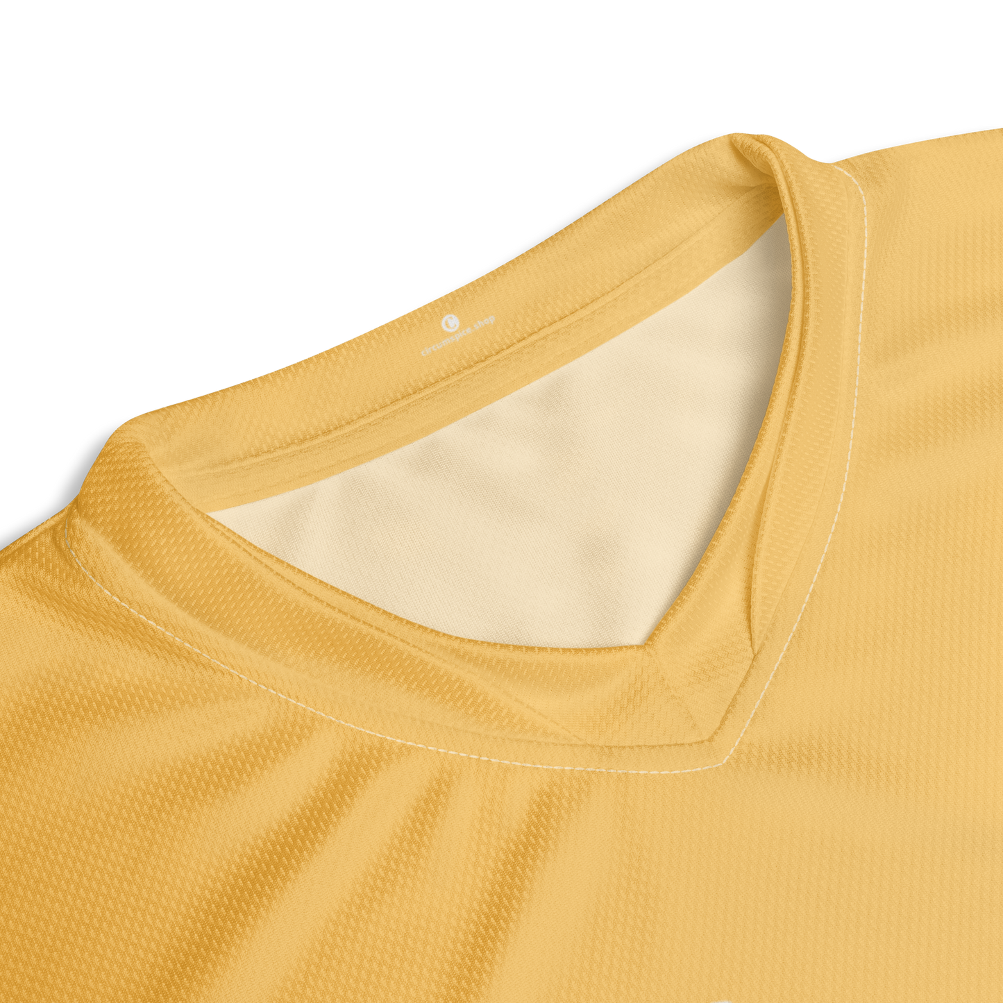 Michigan Upper Peninsula Soccer Jersey (w/ UP Outline) | Unisex - Citrine