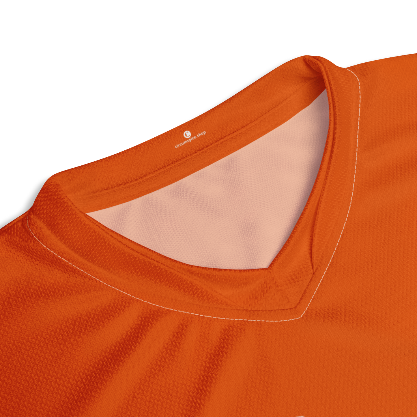 Michigan Upper Peninsula Soccer Jersey (w/ UP Outline) | Unisex - Maple Leaf Orange