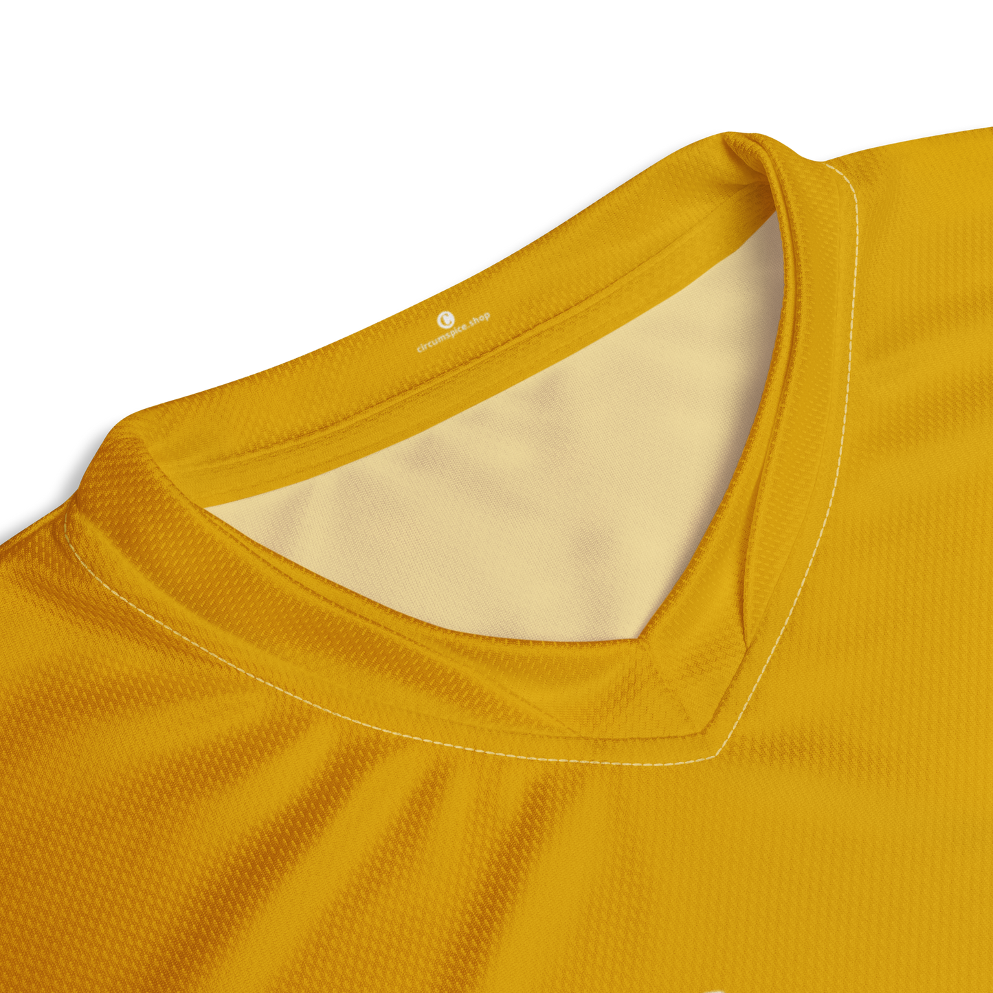 Michigan Upper Peninsula Soccer Jersey (w/ UP Outline) | Unisex - Gold