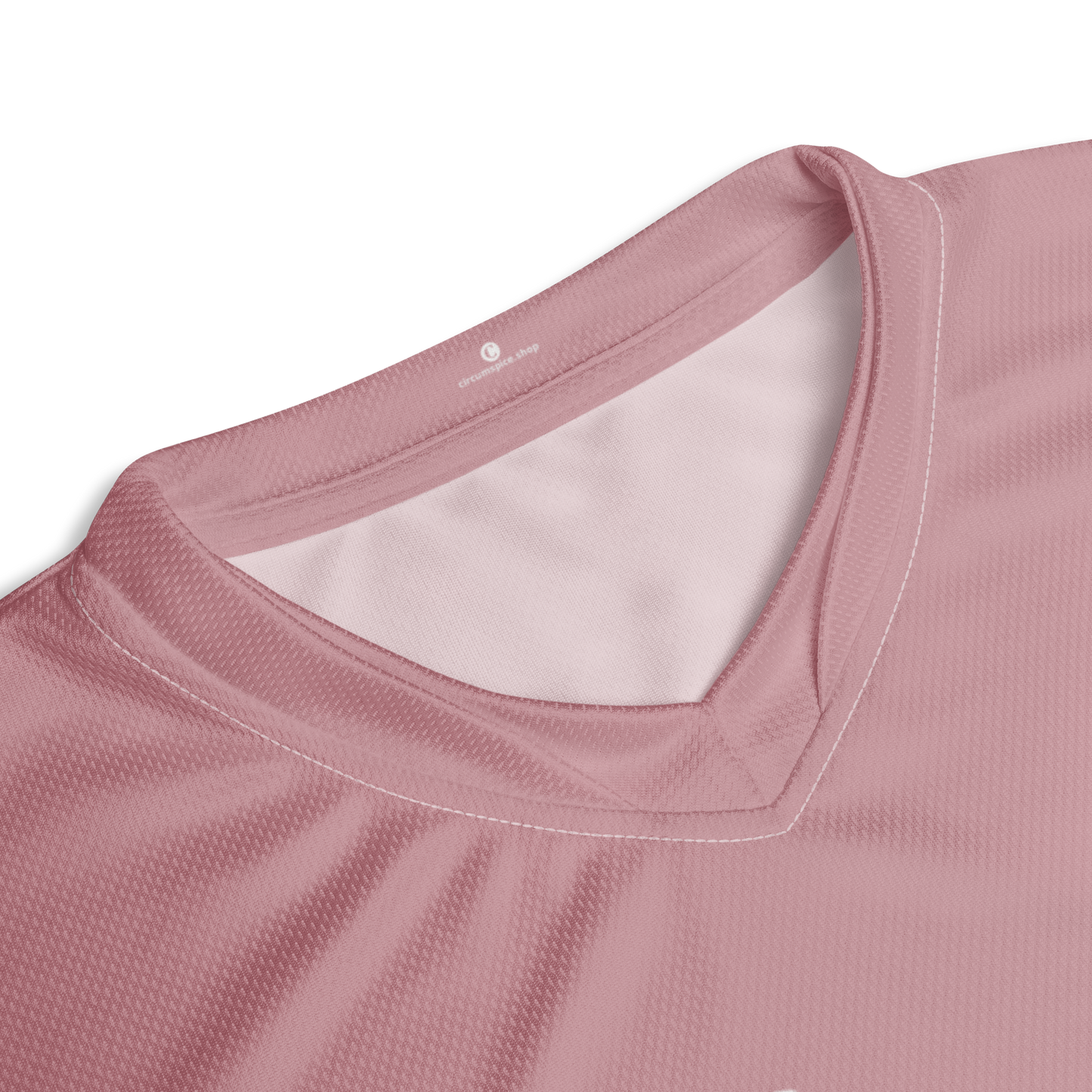 Michigan Upper Peninsula Soccer Jersey (w/ UP Outline) | Unisex - Cherry Blossom Pink