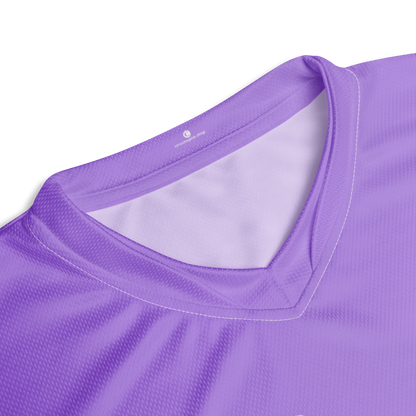 Michigan Upper Peninsula Soccer Jersey (w/ UP Outline) | Unisex - Lavender