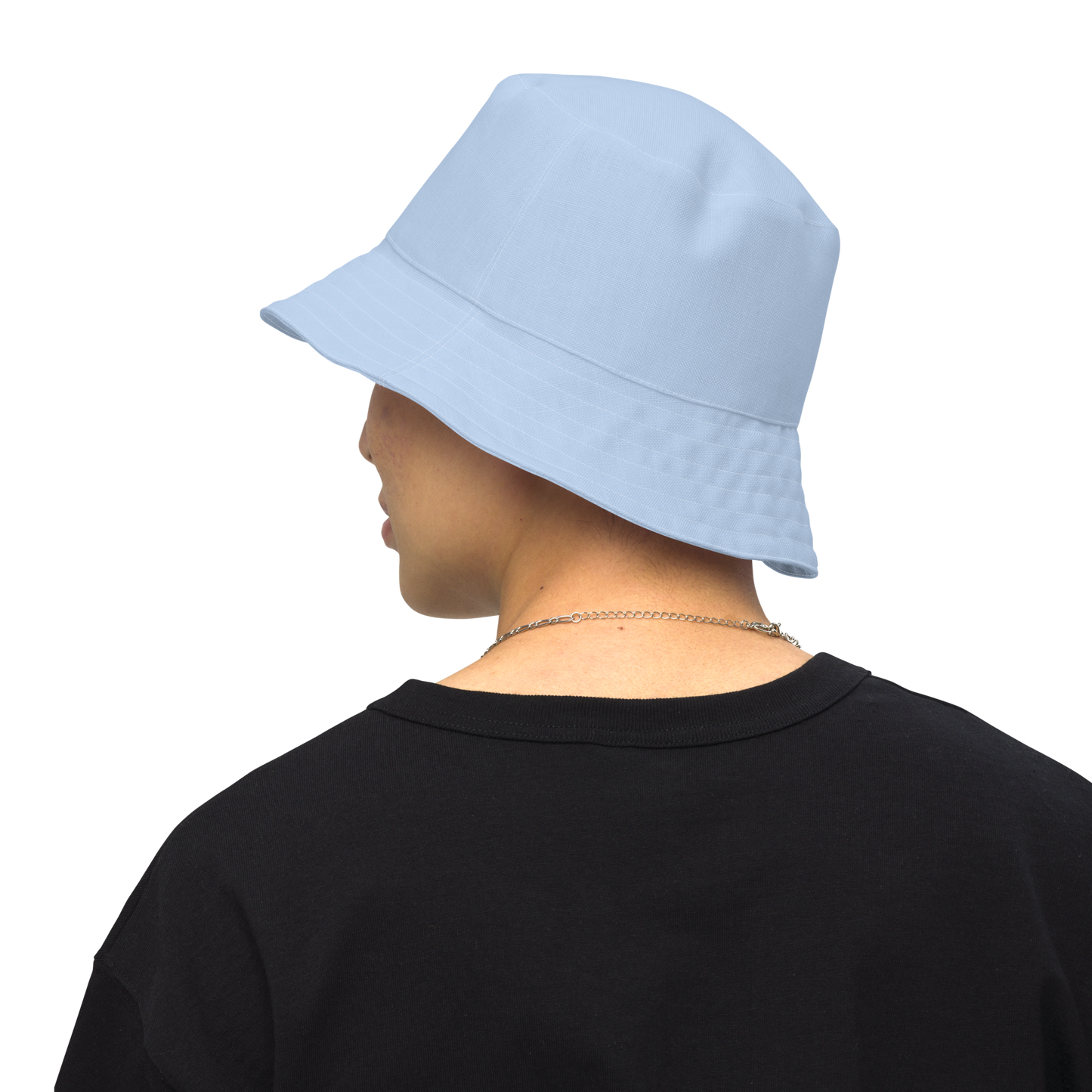 Michigan Upper Peninsula Bucket Hat (Patriot Edition) | Reversible - Light Blue