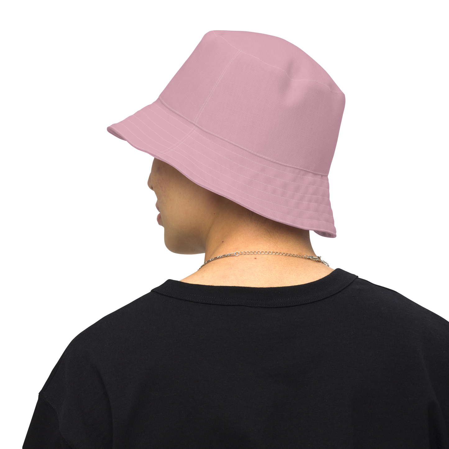 Michigan Upper Peninsula Bucket Hat (Patriot Edition) | Reversible - Pink