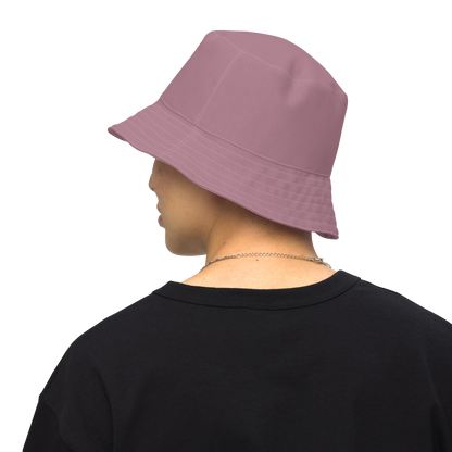 Michigan Upper Peninsula Bucket Hat (Patriot Edition) | Reversible - Cherry Blossom Pink