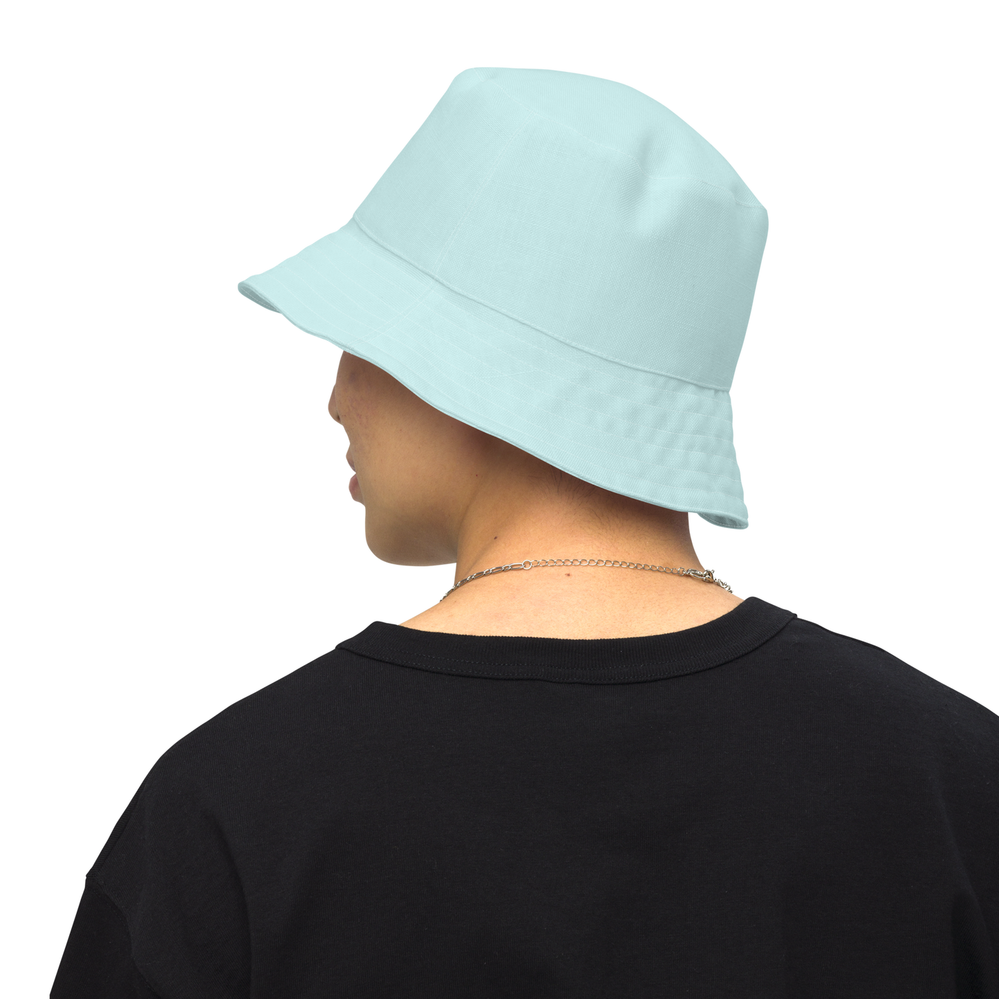 Michigan Upper Peninsula Bucket Hat (Patriot Edition) | Reversible - Cyan