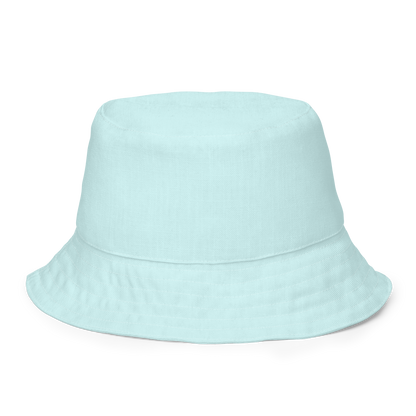 Michigan Upper Peninsula Bucket Hat (Patriot Edition) | Reversible - Cyan