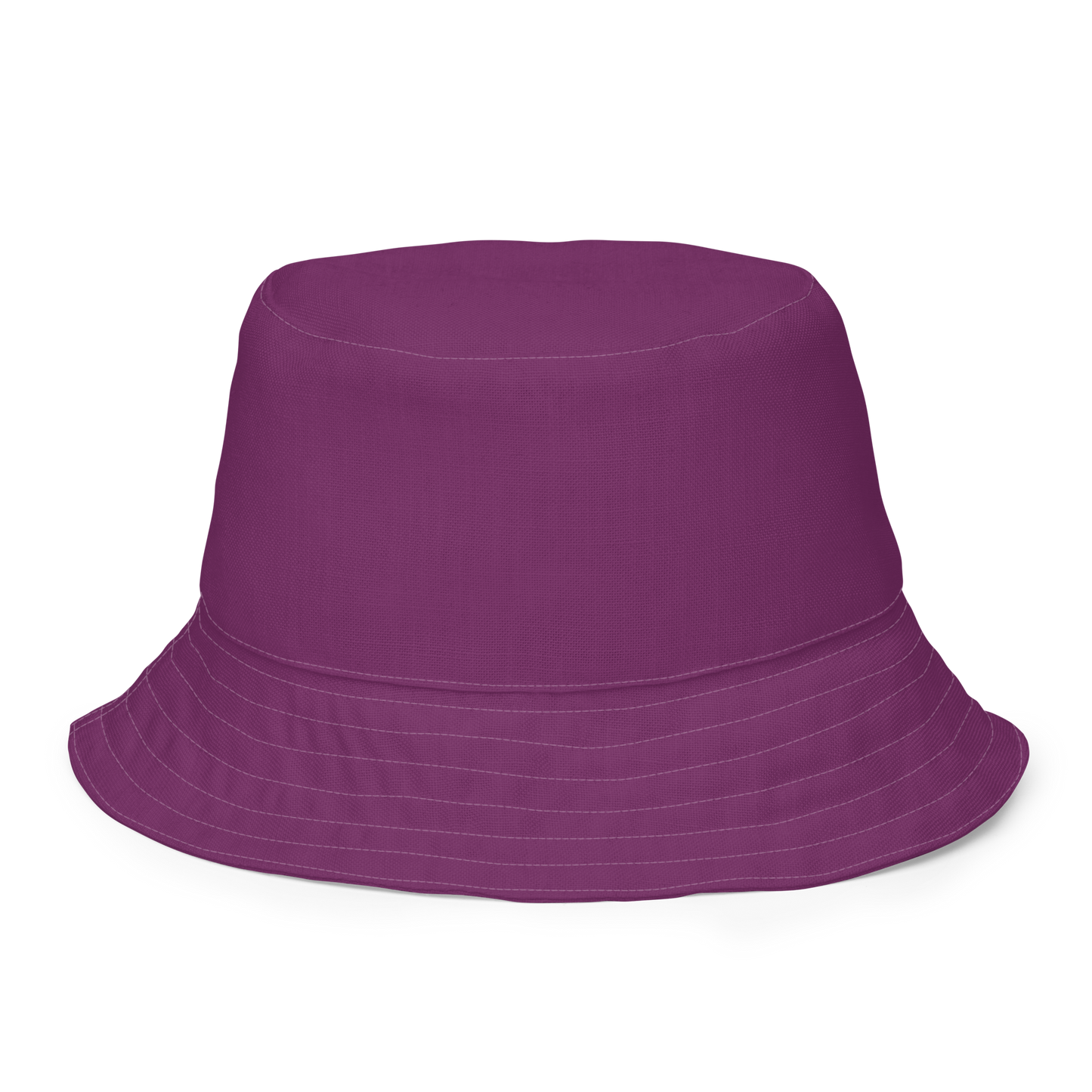 Michigan Upper Peninsula Bucket Hat (w/ UP Outline) | Reversible - Plum