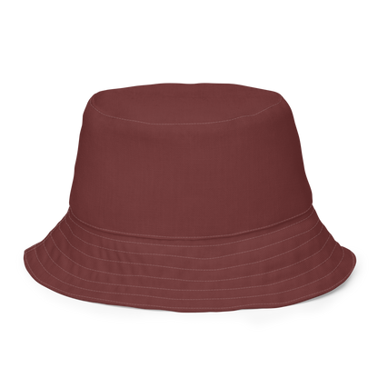 Michigan Upper Peninsula Bucket Hat (w/ UP Outline) | Reversible - Auburn