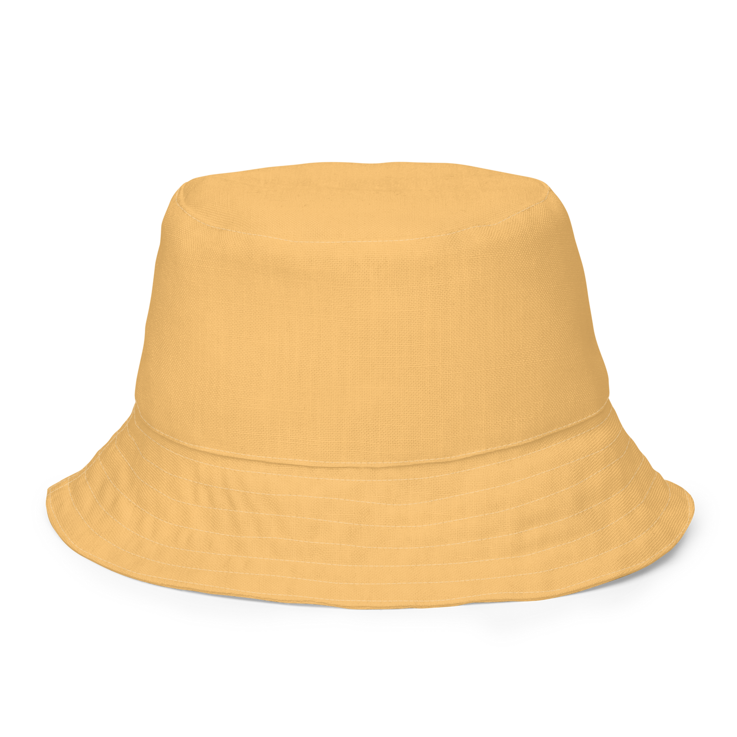 Michigan Upper Peninsula Bucket Hat (w/ Navy UP Outline) | Reversible - Apricot Color