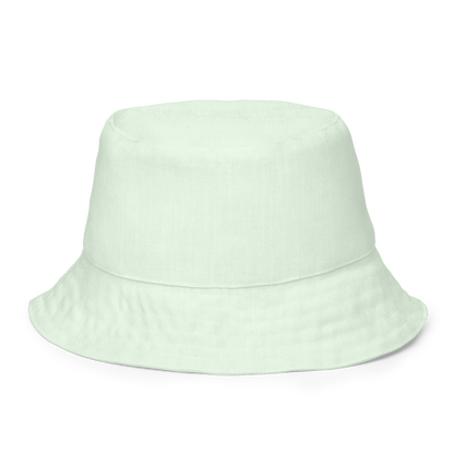 Michigan Upper Peninsula Bucket Hat (w/ Navy UP Outline) | Reversible - Dew Green