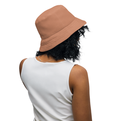 Michigan Upper Peninsula Bucket Hat (w/  UP Outline) | Reversible - Copper Color