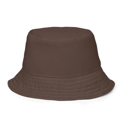 Michigan Upper Peninsula Bucket Hat (w/ UP Outline) | Reversible - HIckory Color