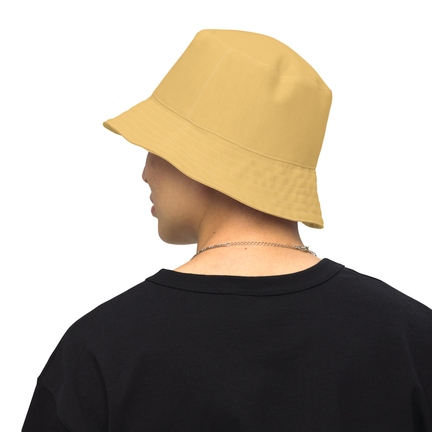 Michigan Upper Peninsula Bucket Hat (w/ UP Outline) | Reversible - Citrine