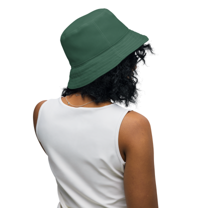 Michigan Upper Peninsula Bucket Hat (w/ UP Outline) | Reversible - Ginger Ale Green