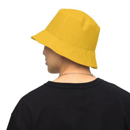 Michigan Upper Peninsula Bucket Hat (w/ Green UP Outline) | Reversible - Superior Gold