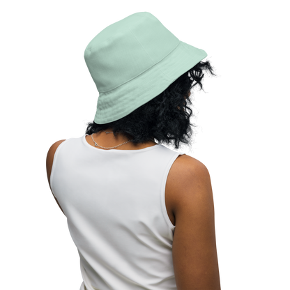 Michigan Upper Peninsula Bucket Hat (w/ UP Finland Flag) | Reversible - Sea Green