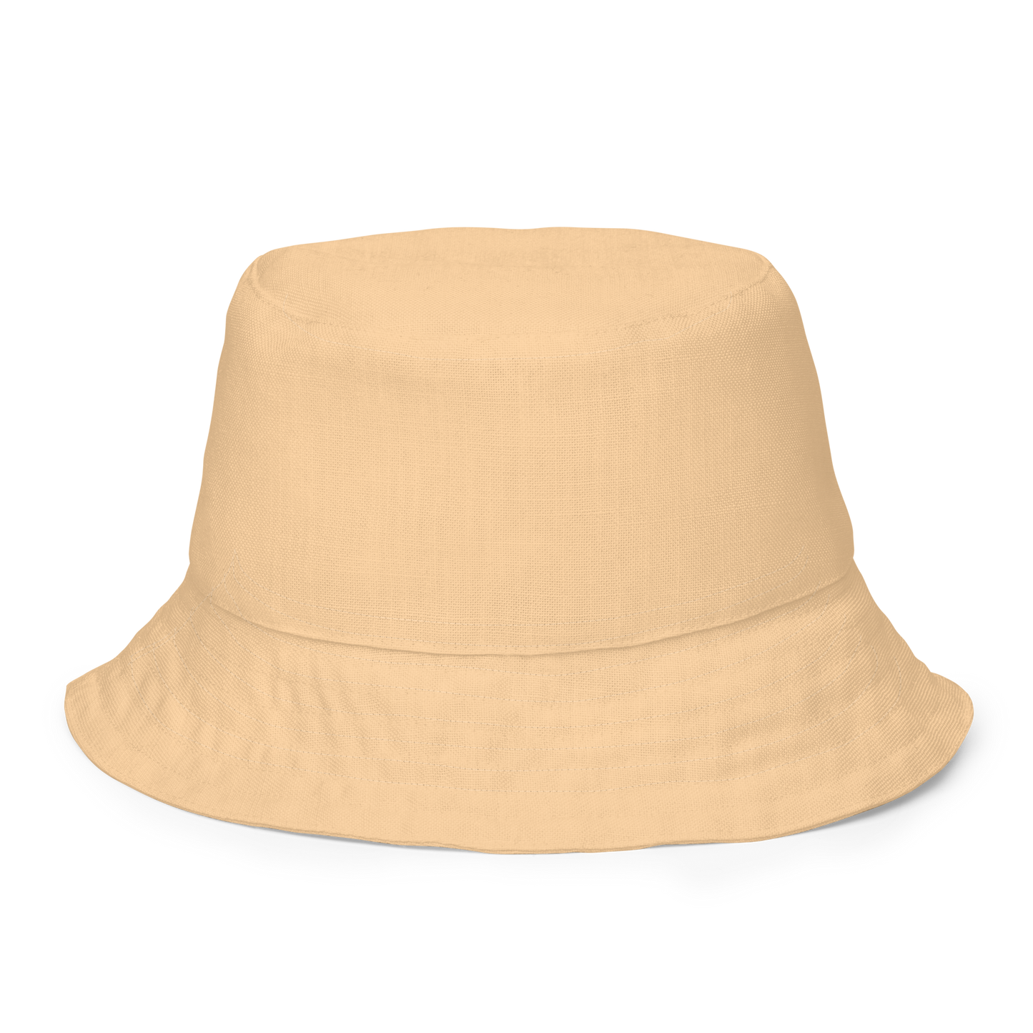 Detroit 'Old English D' Bucket Hat | Reversible - Pale Apricot