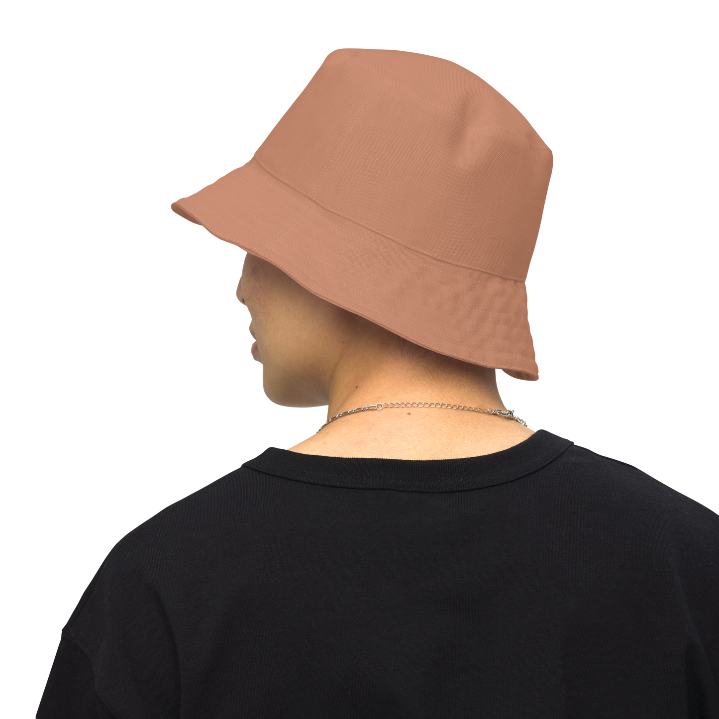 Detroit 'Old English D' Bucket Hat | Reversible - Copper Color