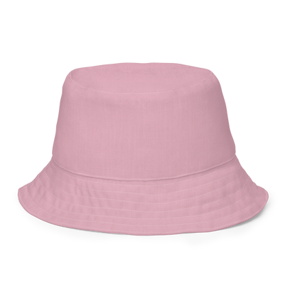 Michigan Upper Peninsula Bucket Hat (Patriot Edition) | Reversible - Pink