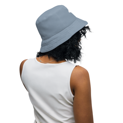 Michigan Upper Peninsula Bucket Hat (w/ UP Outline) | Reversible - B--24 Liberator Grey