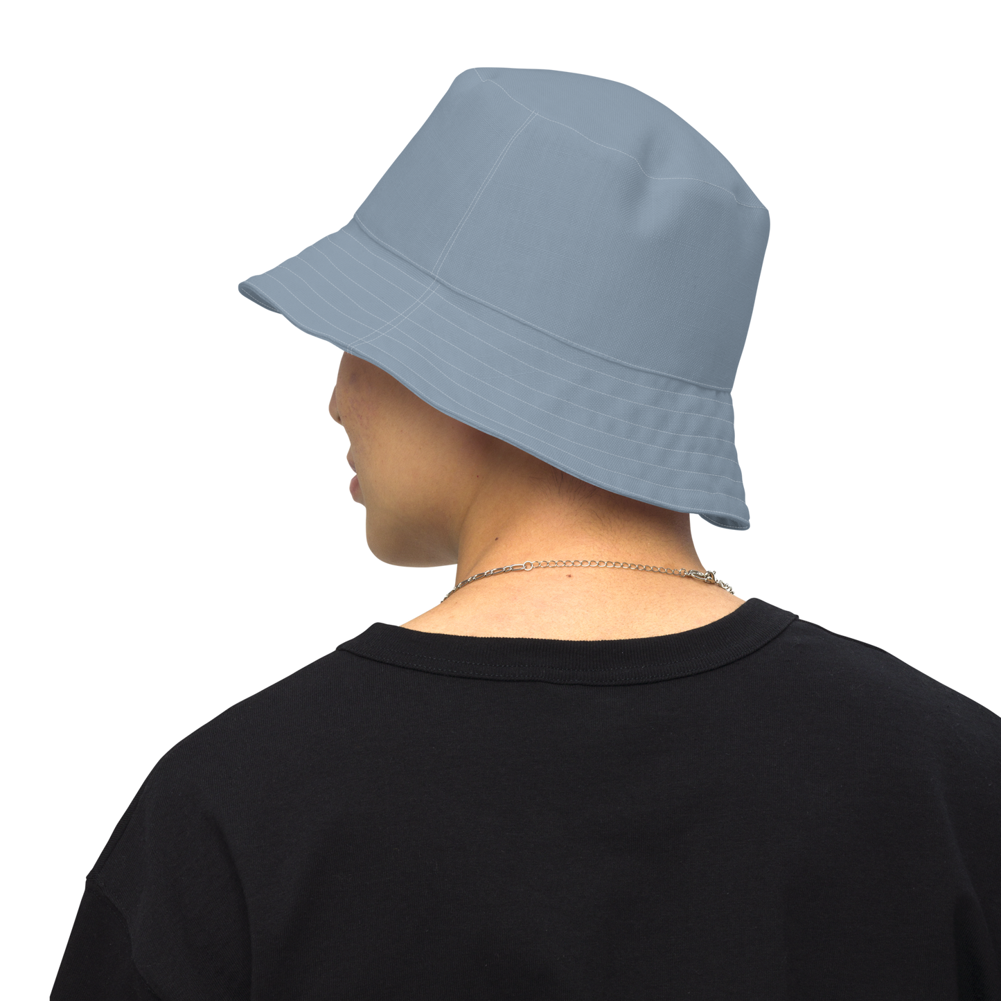 Michigan Upper Peninsula Bucket Hat (w/ UP Outline) | Reversible - B--24 Liberator Grey