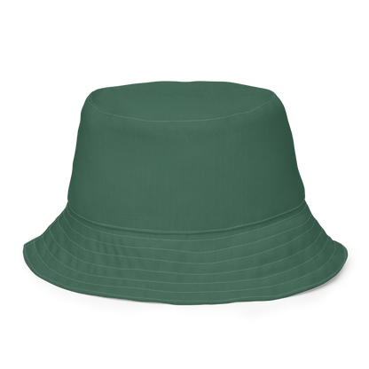 Michigan Upper Peninsula Bucket Hat (w/ UP Outline) | Reversible - Ginger Ale Green