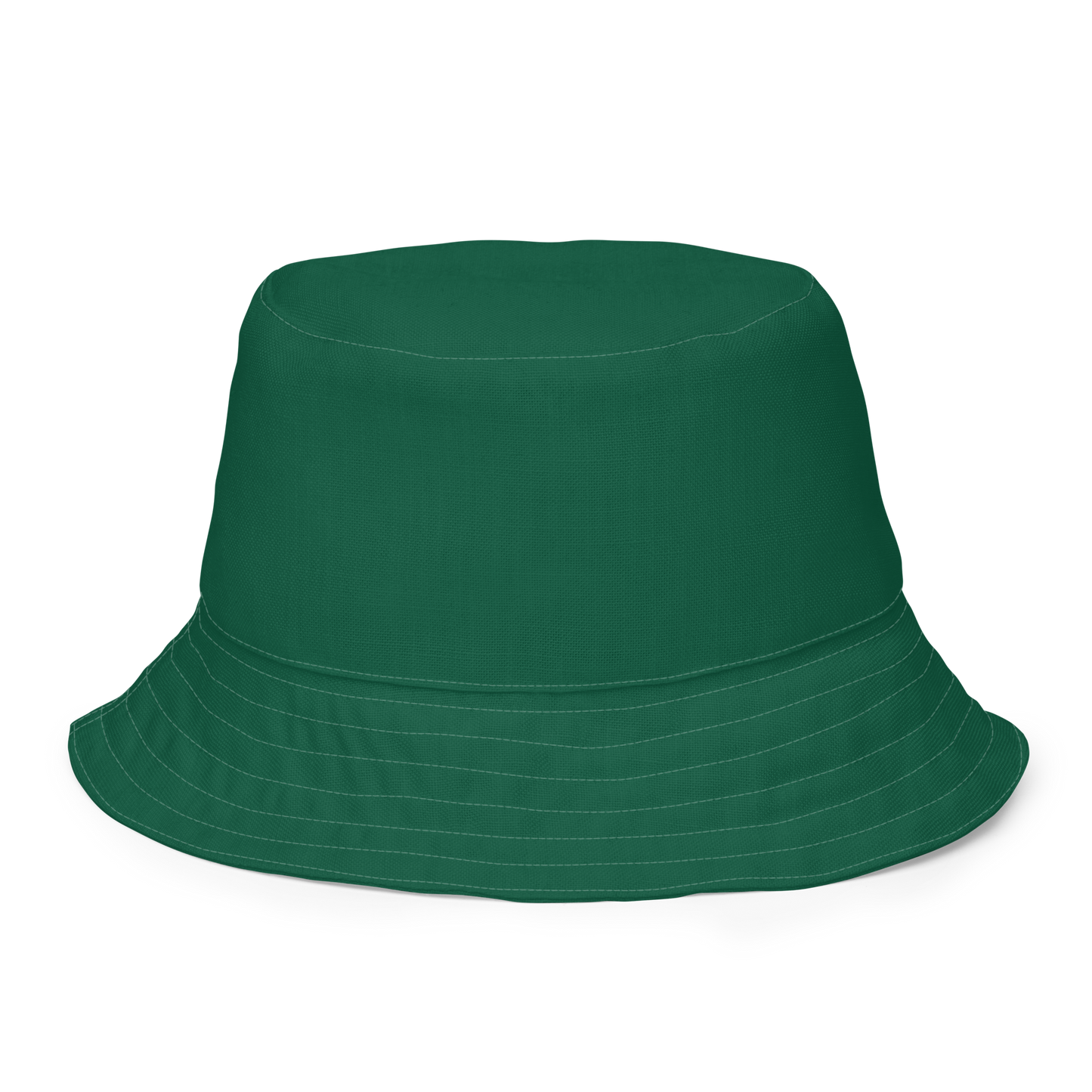 Michigan Upper Peninsula Bucket Hat (w/ Gold UP Outline) | Reversible - Green