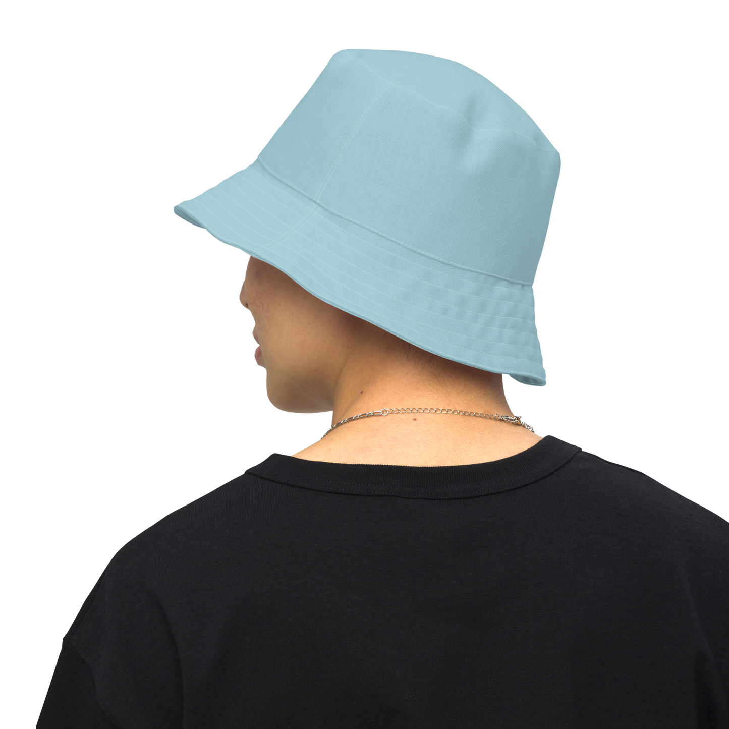 Detroit Bucket Hat (w/ Army Green 'Old French D' | Reversible - '58 Caddie Blue