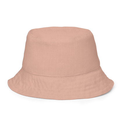 Detroit 'Old English D' Bucket Hat | Reversible - Pale Copper