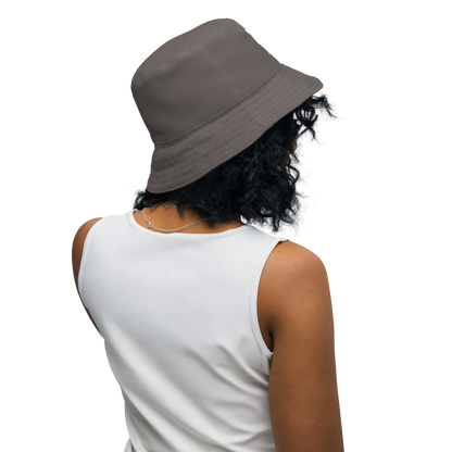 Detroit 'Old English D' Bucket Hat | Reversible - Warren Tank Grey