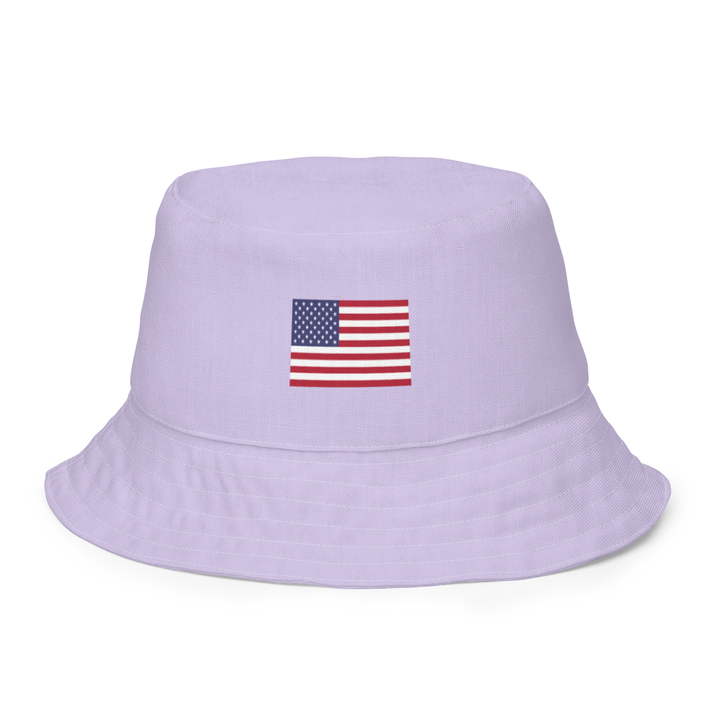 Michigan Upper Peninsula Bucket Hat (Patriot Edition) | Reversible - Birch Bark White