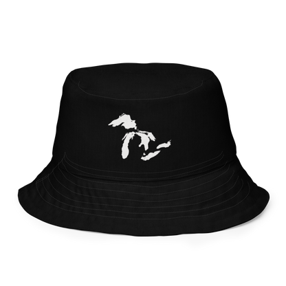 Great Lakes Reversible Bucket Hat | Black