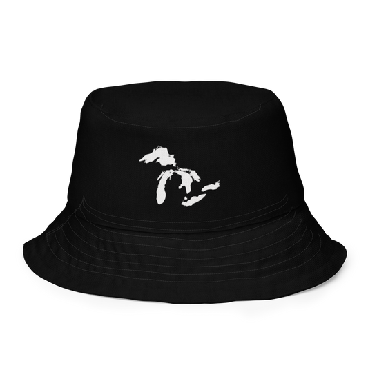 Great Lakes Reversible Bucket Hat | Black