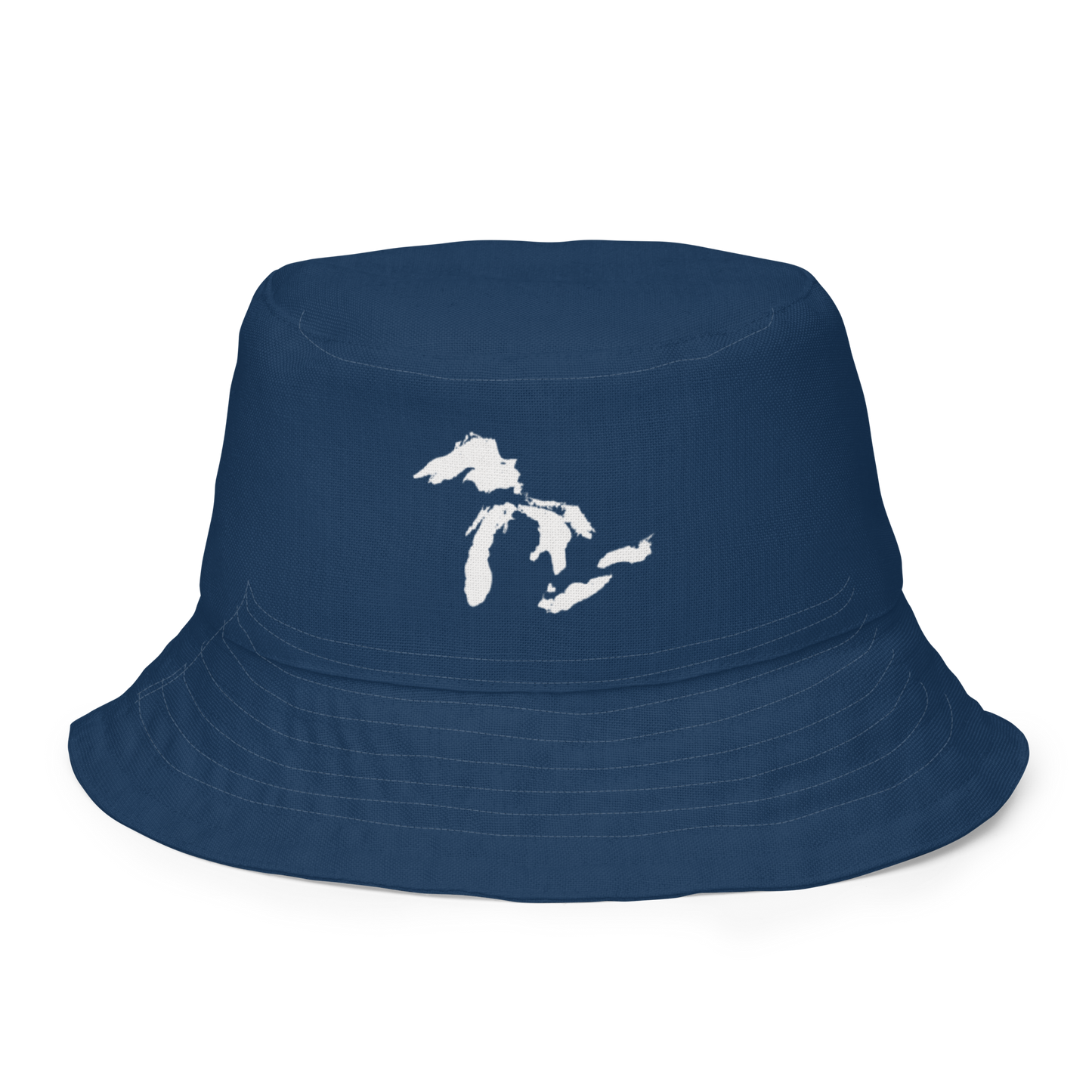 Great Lakes Reversible Bucket Hat | Navy