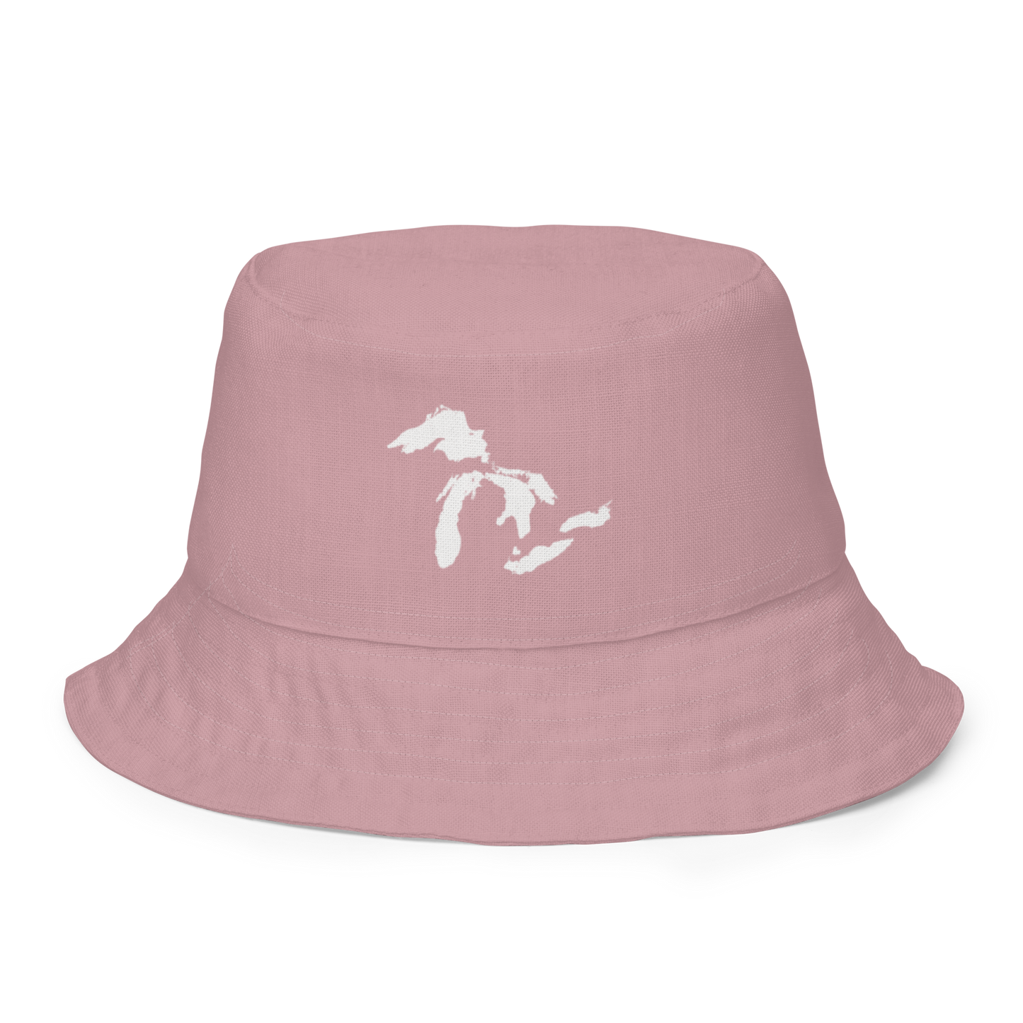 Great Lakes Reversible Bucket Hat | Cherry Blossom Pink