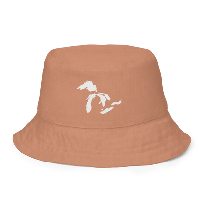 Great Lakes Reversible Bucket Hat | Copper