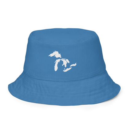 Great Lakes Reversible Bucket Hat | Superior Blue