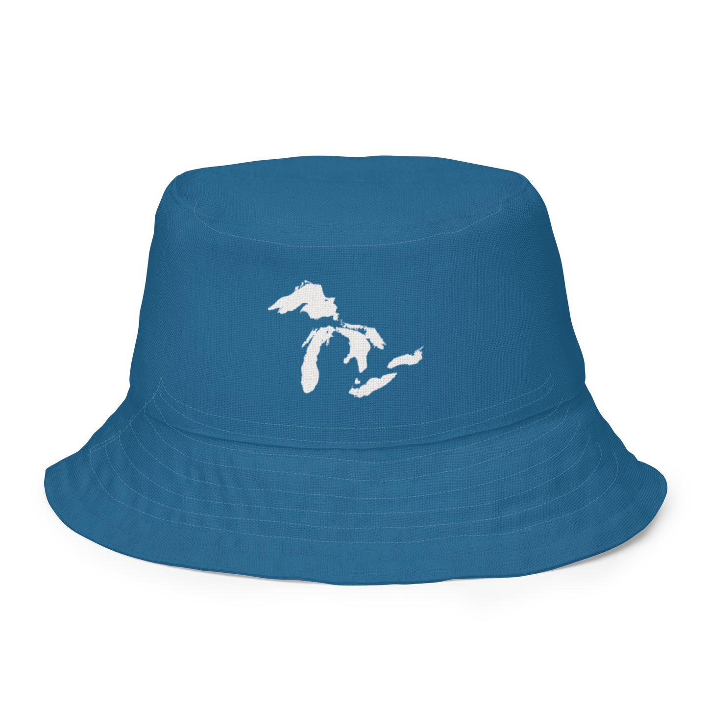 Great Lakes Reversible Bucket Hat | Blueberry