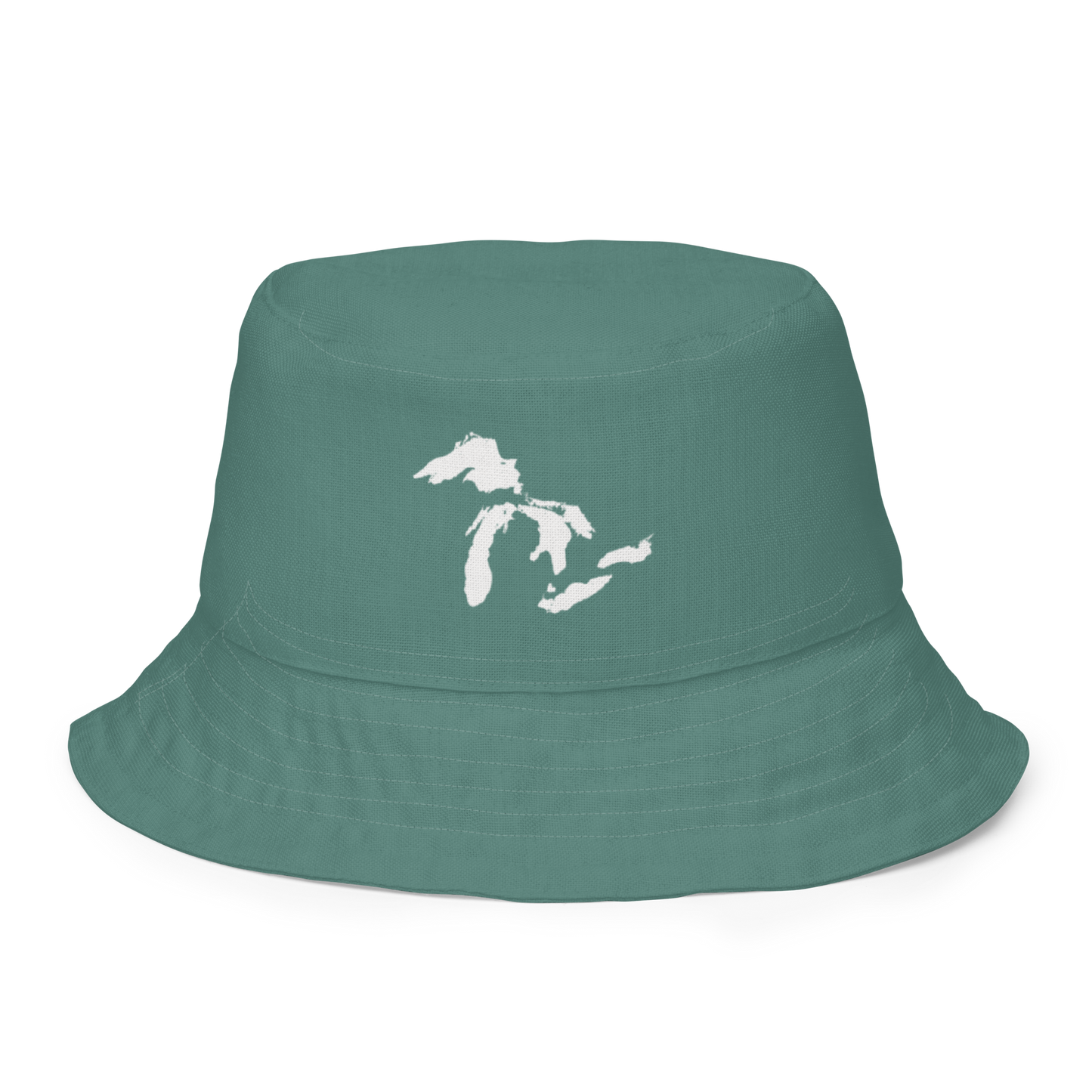 Great Lakes Reversible Bucket Hat | Copper Green