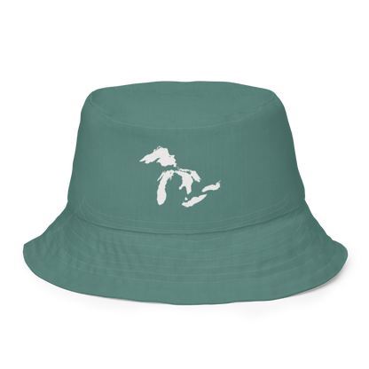 Great Lakes Reversible Bucket Hat | Copper Green