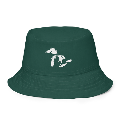 Great Lakes Reversible Bucket Hat | Laconic Green