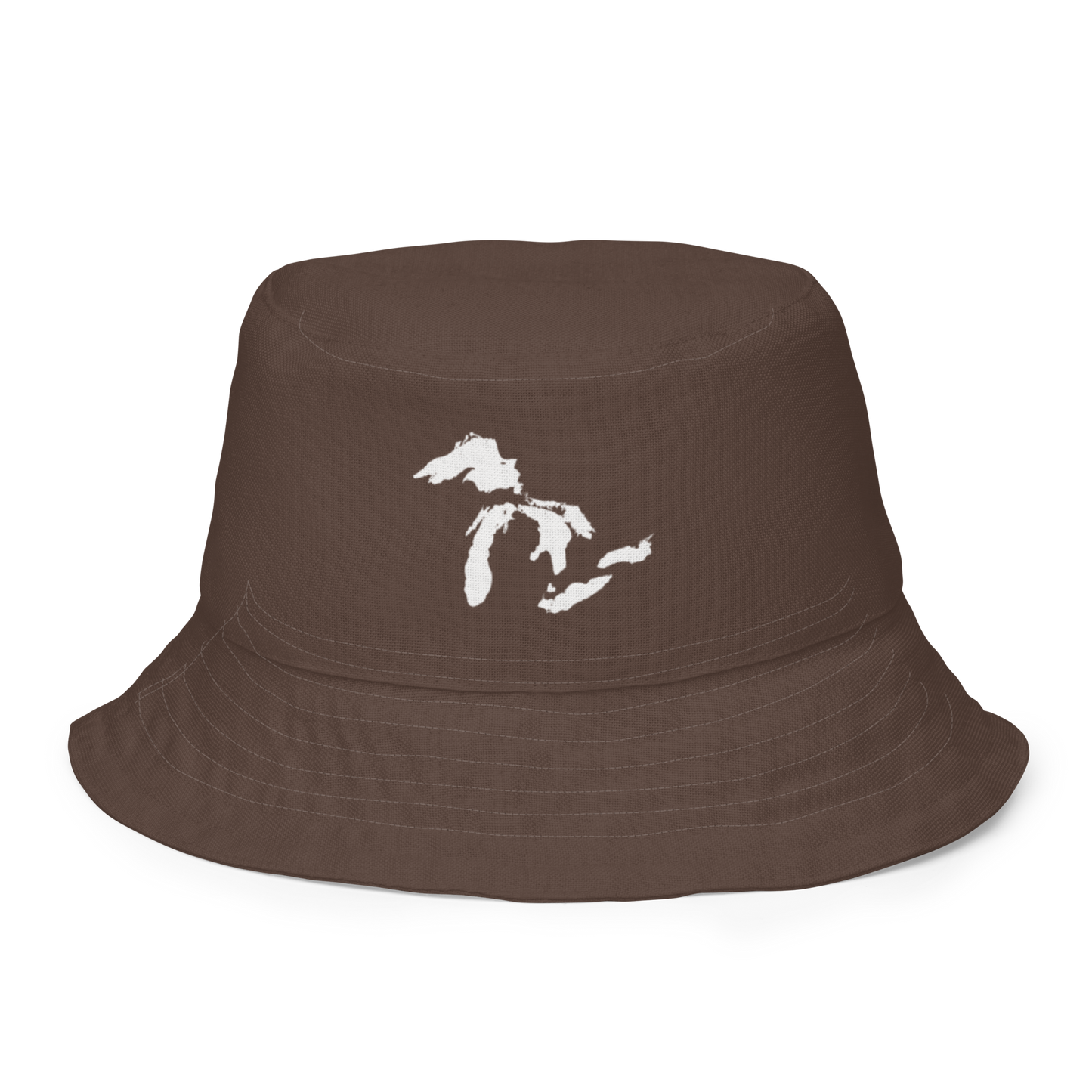 Great Lakes Reversible Bucket Hat | Hickory