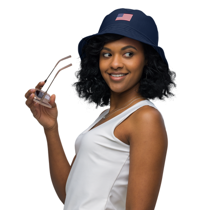 Michigan Upper Peninsula Bucket Hat (w/ UP USA Flag) | Unisex Reversible