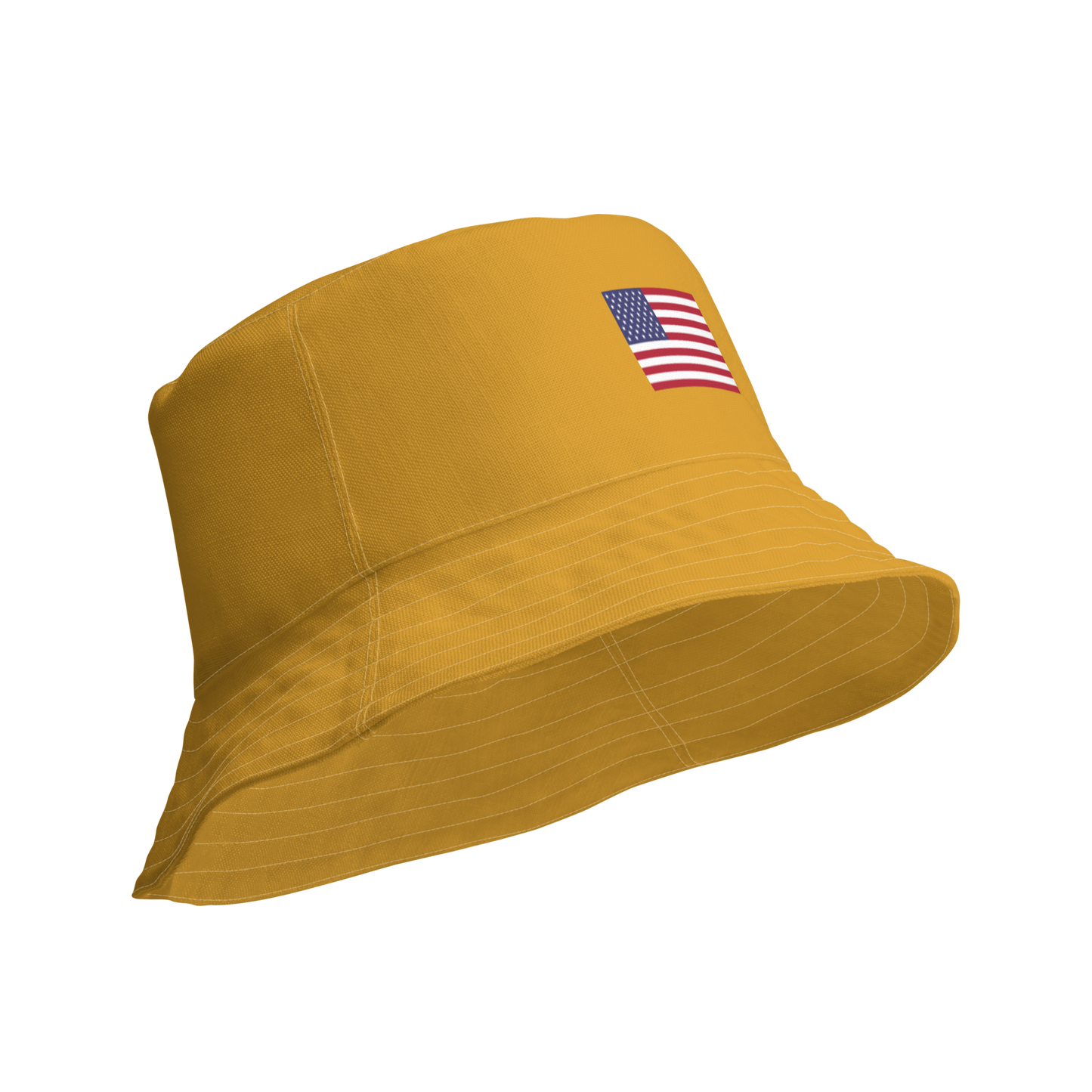 Michigan Upper Peninsula Bucket Hat (Patriot Edition) | Reversible - Gold