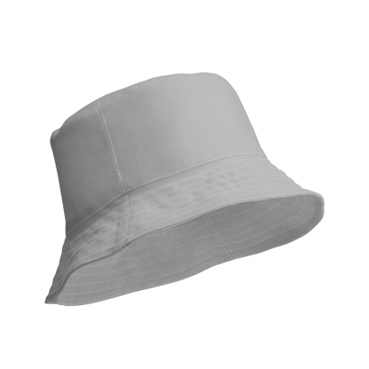 Michigan Upper Peninsula Bucket Hat (w/ UP Outline) | Reversible - Silver