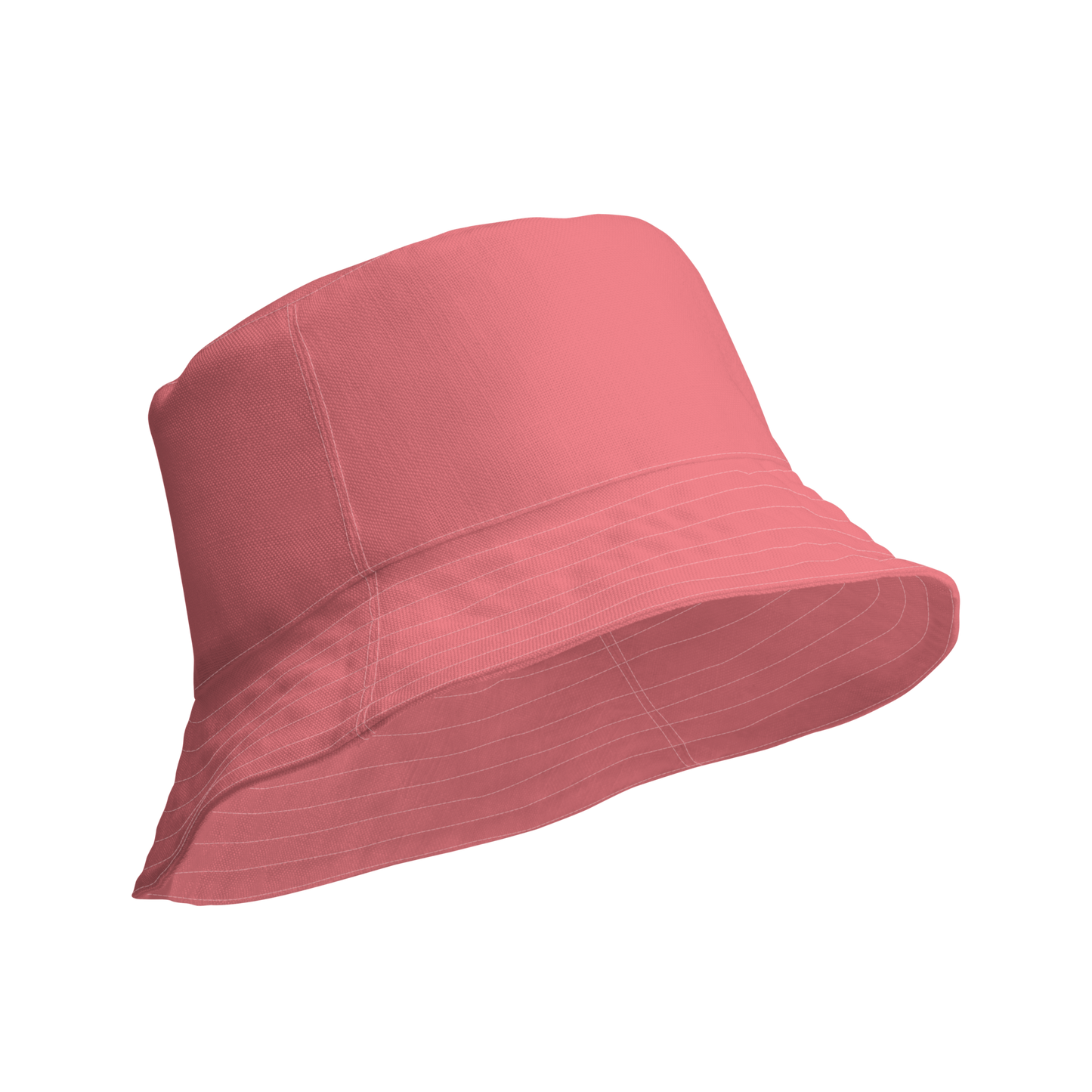 Michigan Upper Peninsula Bucket Hat (w/ UP Outline) | Reversible - Watermelon Pink