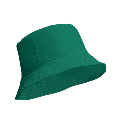 Michigan Upper Peninsula Bucket Hat (w/ UP Outline) | Reversible - Emerald Green