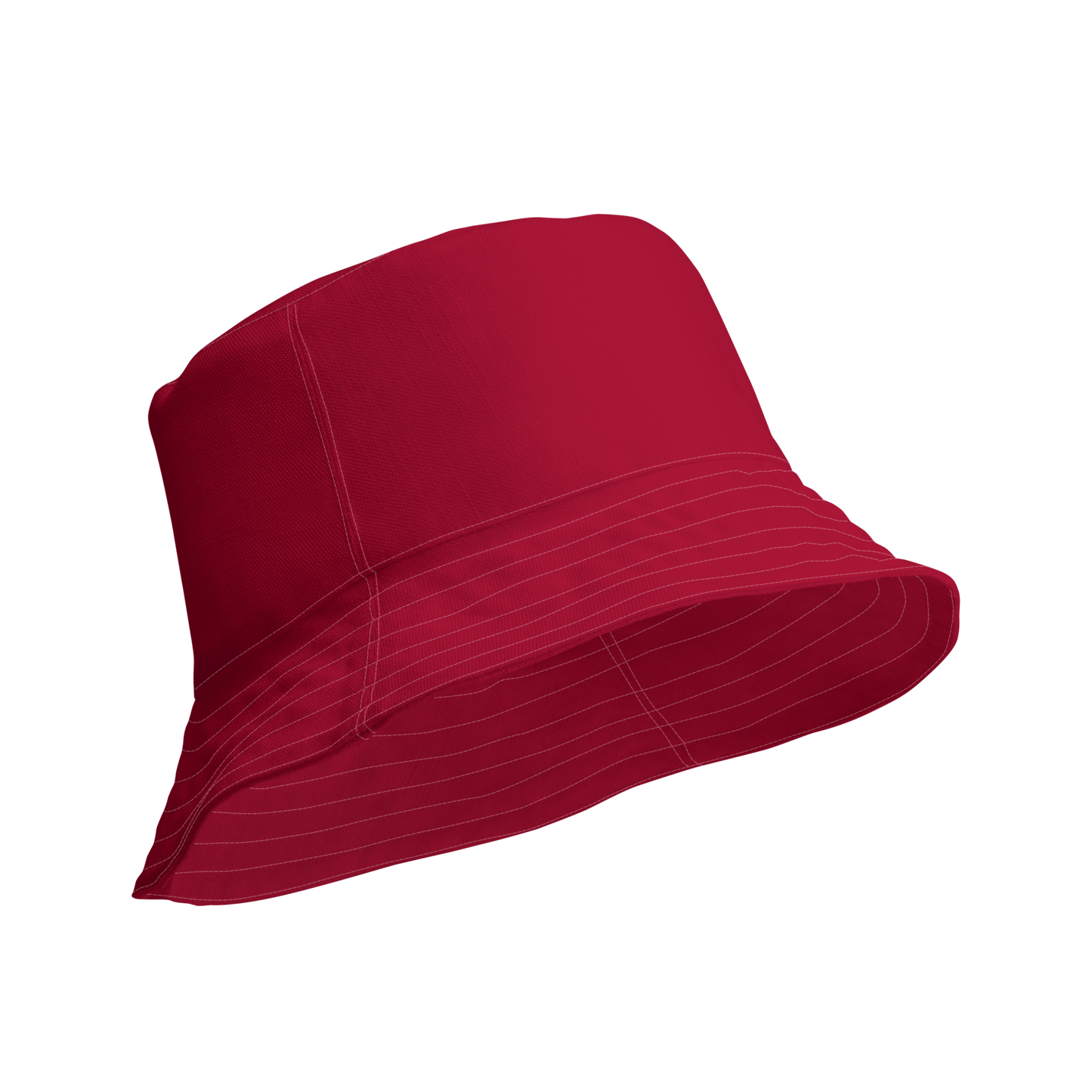 Michigan Upper Peninsula Bucket Hat (w/ UP Outline) | Reversible - Red