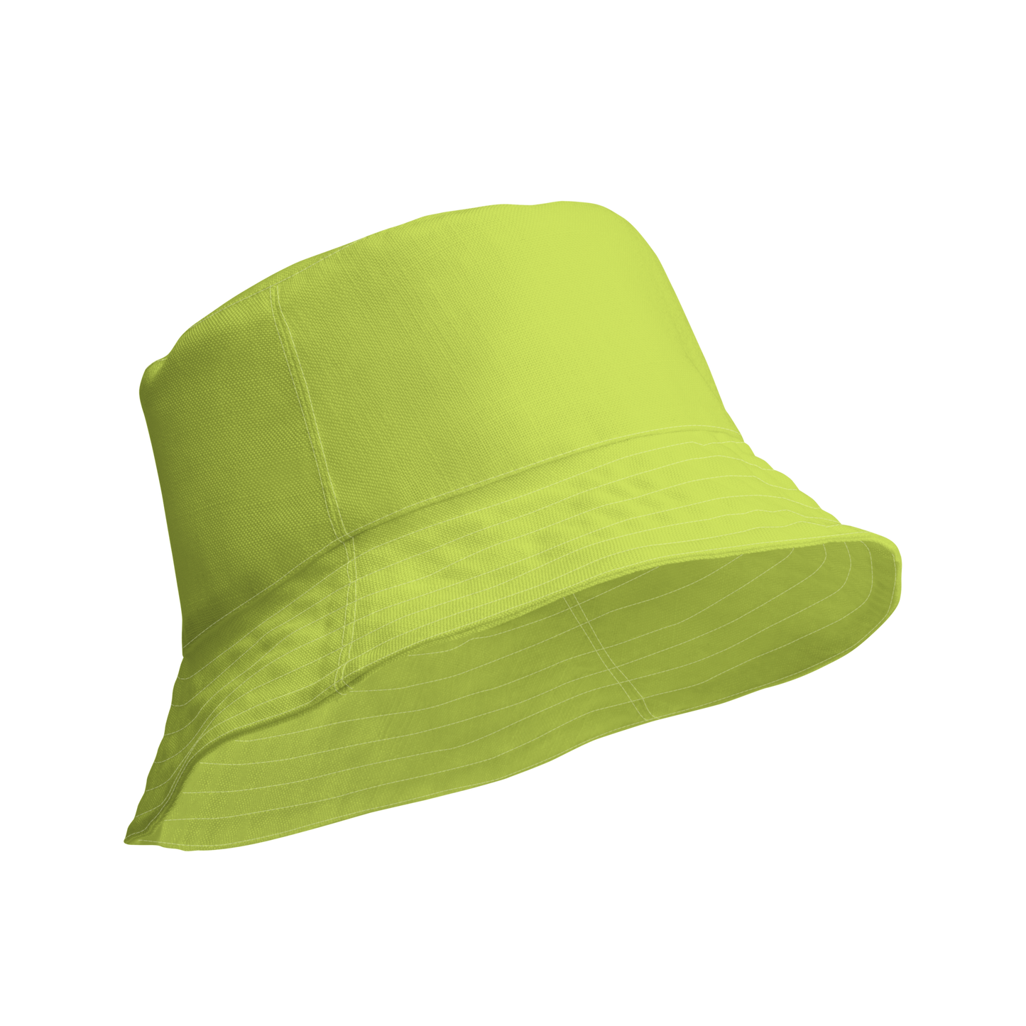 Michigan Upper Peninsula Bucket Hat (w/ Navy UP Outline) | Reversible - Green Gooseberry