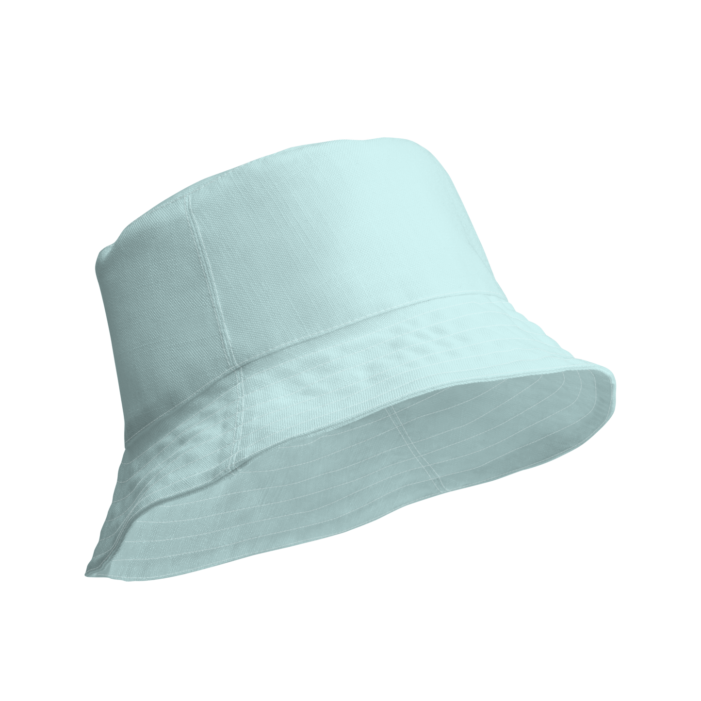 Michigan Upper Peninsula Bucket Hat (w/ Navy UP Outline) | Reversible - Cyan